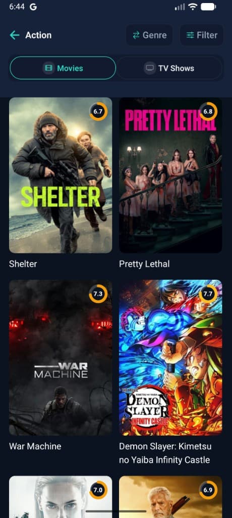 Browse — now playing