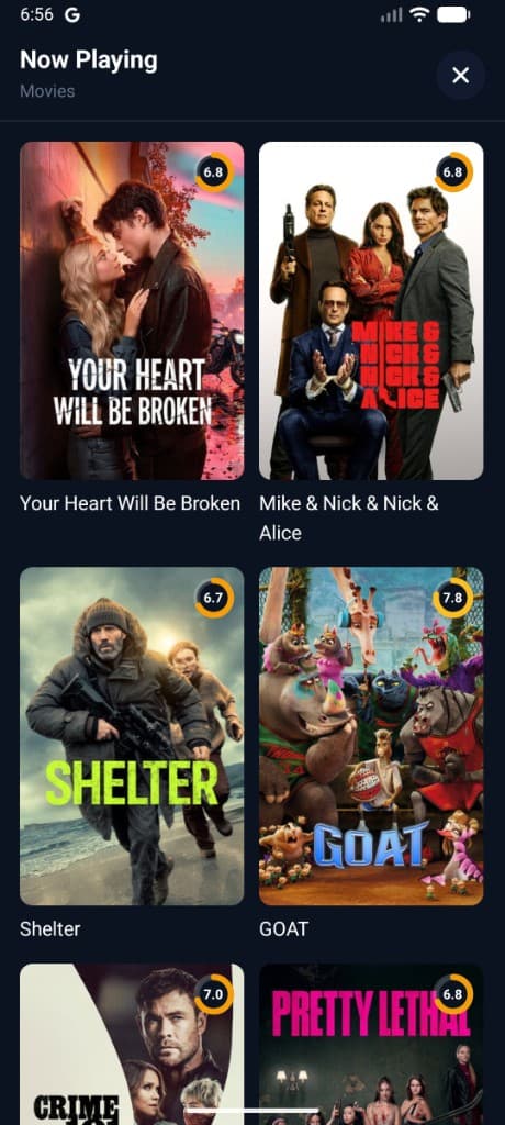 Home — trending & discovery