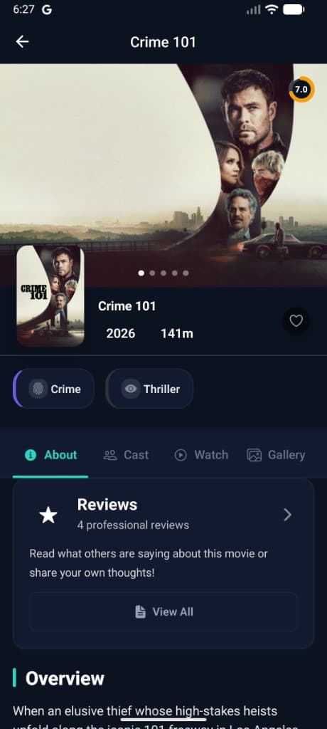 Title detail — ratings & reviews