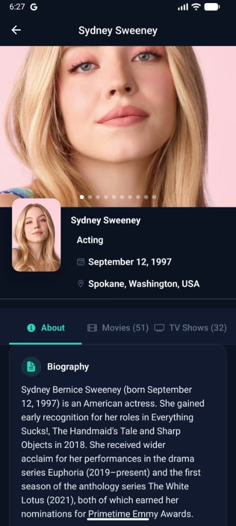 People — filmography