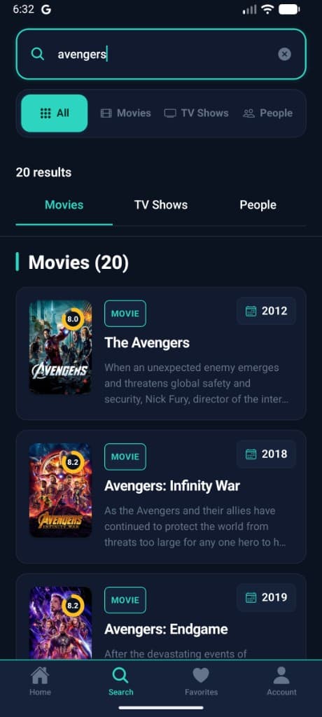 Fyndflix search